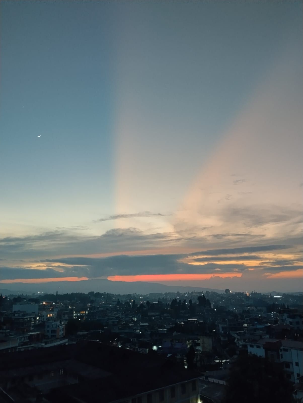 Golden Sunset over Shillong